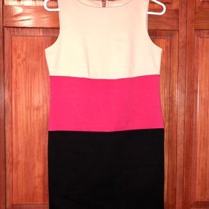 Michael Kors Color Block Mini Dress